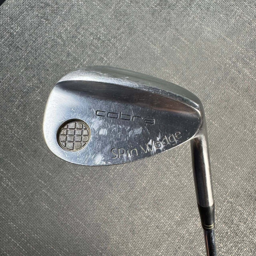 Cobra Spin Wedge Right Hand 35.5 Inch Silver Steel Shaft Golf Club